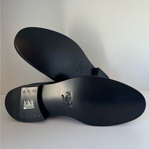 Fendi Men's Black Leather Shoes